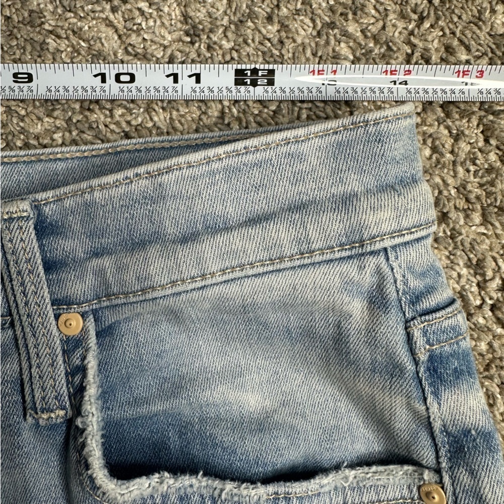 MOTHER The Pixie Tomcat Ankle Jeans In Nature Of The Game 30 10 distressed high - Picture 15 of 16